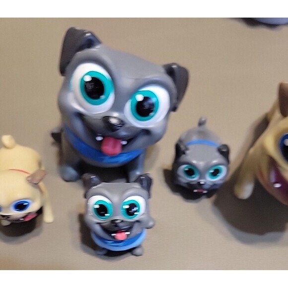 Disney Junior Puppy Dog Pals Bingo Rolly figures toys cake toppers - Picture 3 of 5